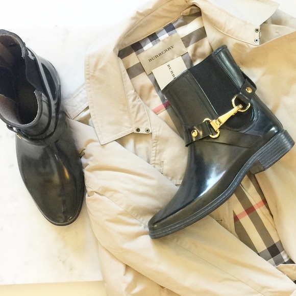 Burberry Shoes - Burberry Chelsea Rain Boots