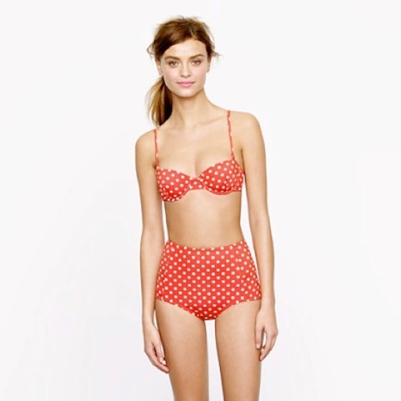 J Crew Polka Dot Bikini