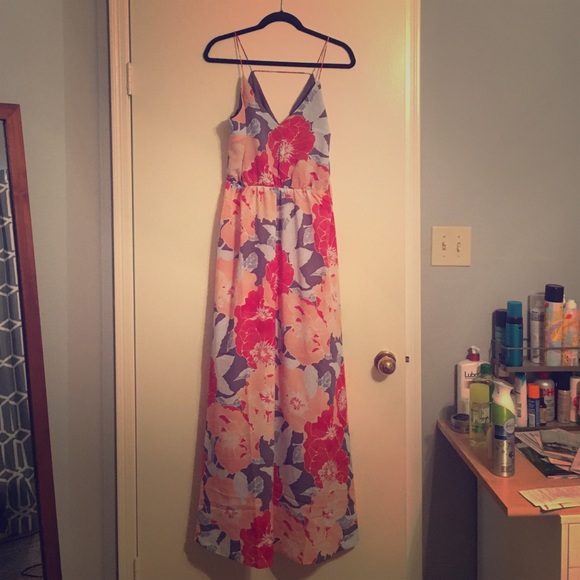 Floral Loft maxi dress