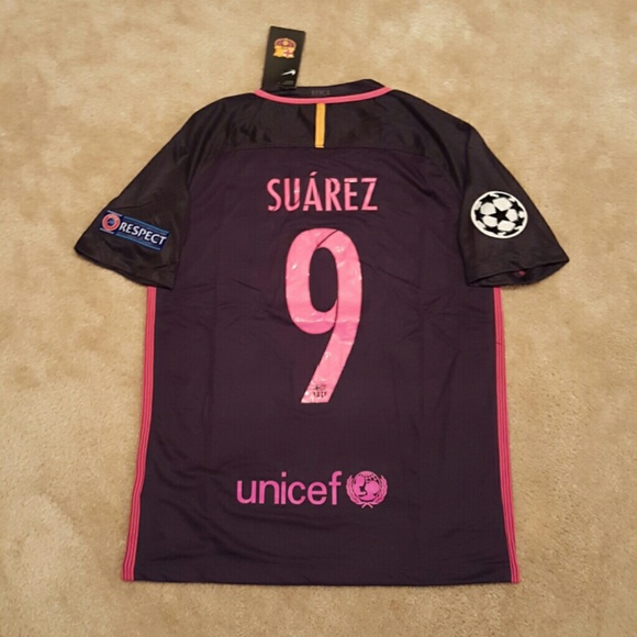 Barcelona away 2016/17  Suarez #9 Jersey