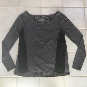 American Eagle Top with Lace