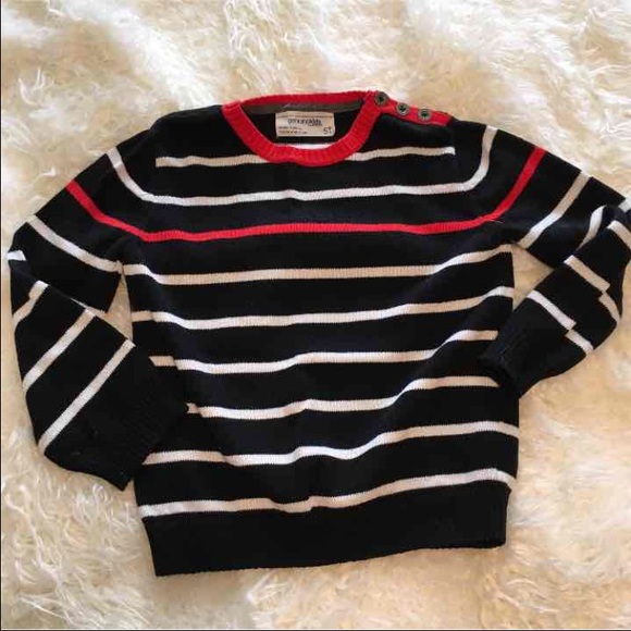 Boys striped sweater