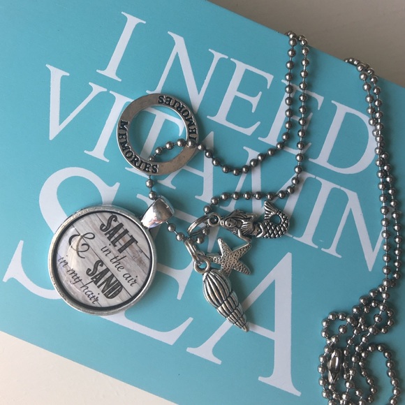 Jewelry - 🆕Salt in the Air & Sand in My Hair Charm necklace