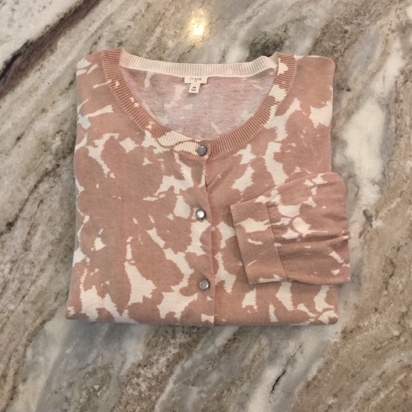 J. Crew Floral Cardigan