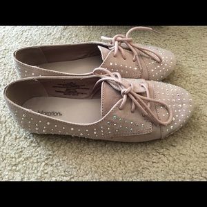 Beige Ballet Flats