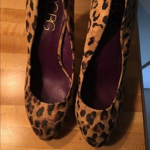 BCBG Paris Cheetah Pumps