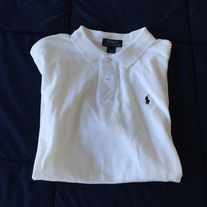 Boys Polo Ralph Lauren white size XL