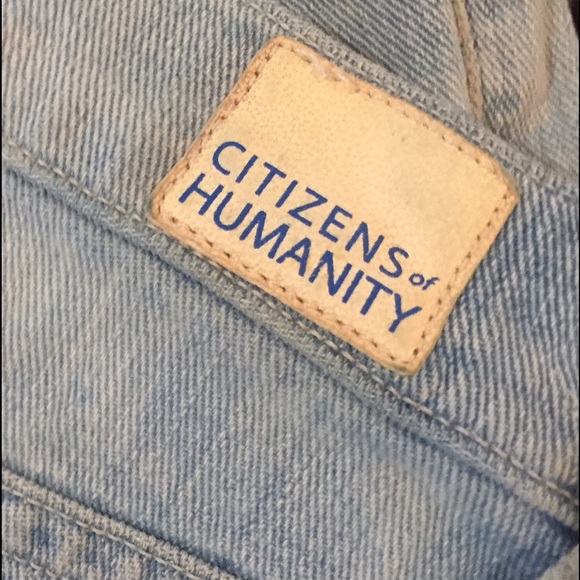 Citizen of humanity crop slouch jeans