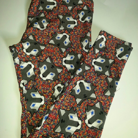 *SALE*LLR *HTF UNICORN* TC Huskey/Wolves Leggings