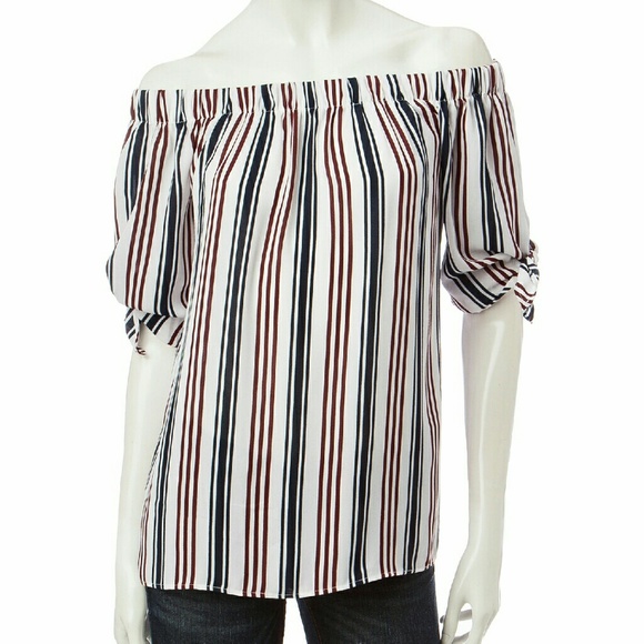 Wishful Park Multicolor Striped Top - Picture 2 of 2