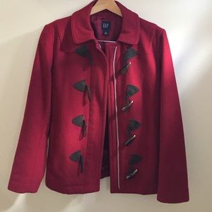 Gap wool toggle coat