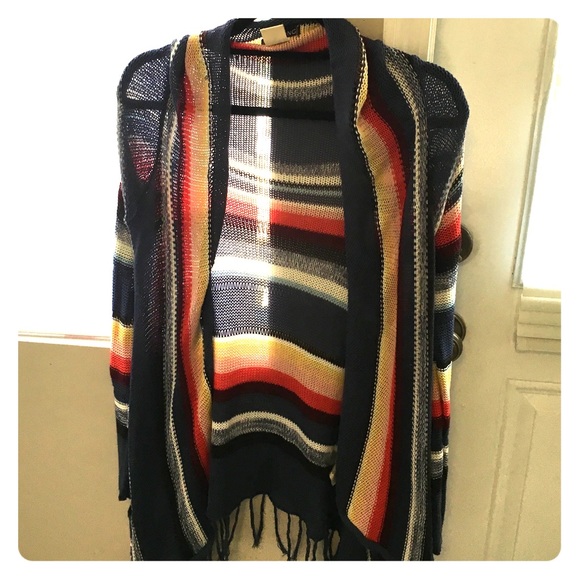 Striped Billabong cardigan