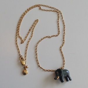 J. Crew elephant necklace