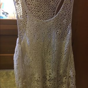 Beautiful Rue 21 Ceocheted Tank, M