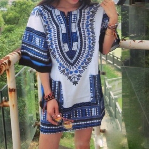 Dresses & Skirts - Hippy Boho African Dashiki Tribal Shirt