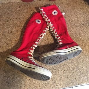Knee high converse