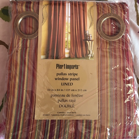 Pier 1 imports Window panel curtains
