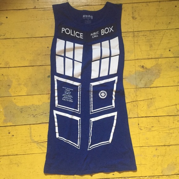 Doctor Who Tardis Costume Dress