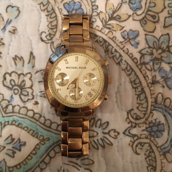 Michael Kors gold watch