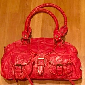 Melie Bianco Red Handbag