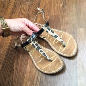 Cheetah Print Sandals