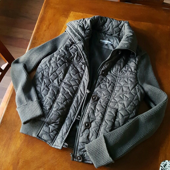 Adorable gray coat size S