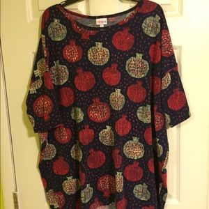 Lularoe Irma with pomegranates