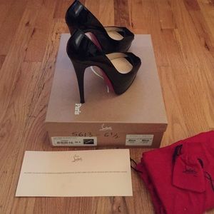 Christian Louboutin "Lady Peep" Pumps Christian Louboutin "Lady Peep" Pumps