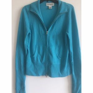 Blue Cashmere Sweater