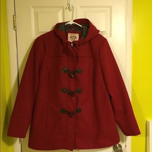 Red Peacoat