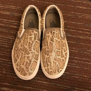 Rare snakeskin vans