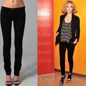 Re-posh j brand pencil leg black denim