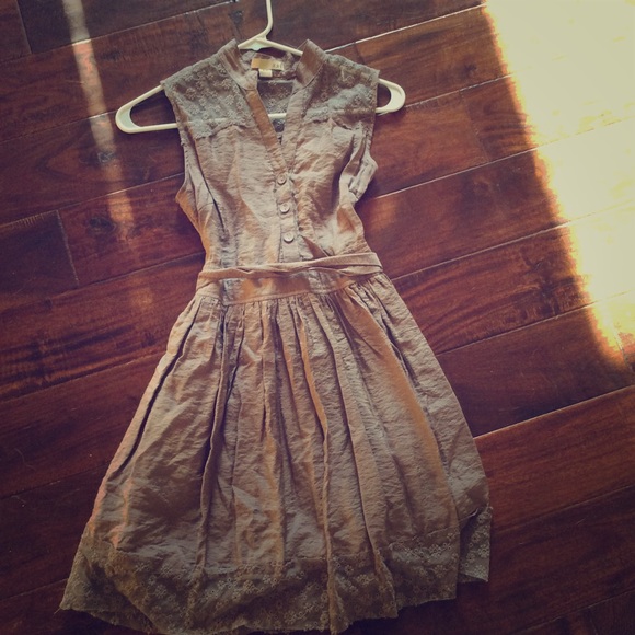 Forever 21 dress size small light brown