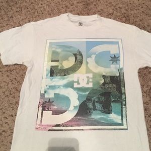 White DC t-shirt