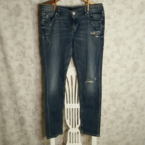 Factory destroyed jeans