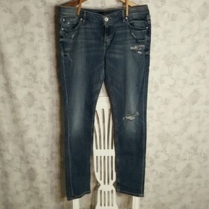 Factory destroyed jeans