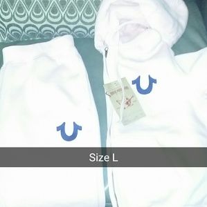 Tru Religion Sweat Suit