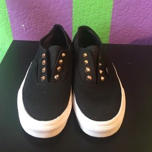 Vans studded slip ons