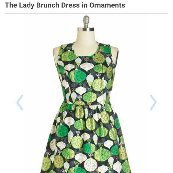 Retrolicious Modcloth Christmas Dress 1x 16/18 - Picture 1 of 4