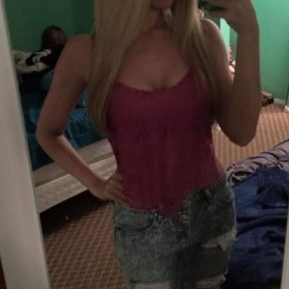 Purple crop top - Picture 4 of 4