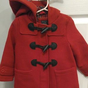 Toddler Wool Toggle Coat