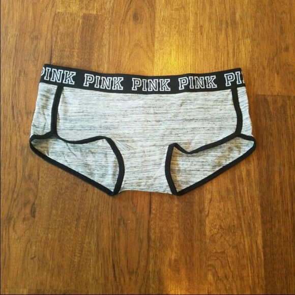 NWOT vs PINK logo boy shorts - Picture 2 of 2