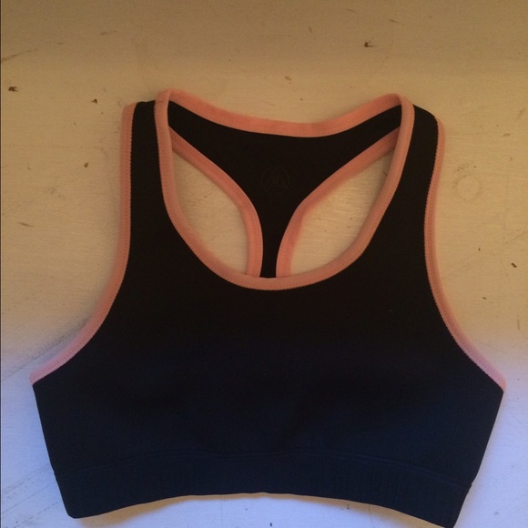Coral Misguided Sports Bra