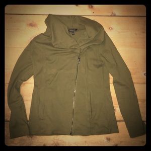 Banana Republic asymmetric zip jacket