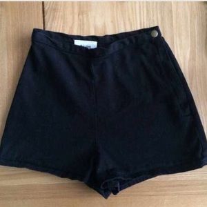 American Apparel Tap Short Black