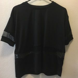 brandy melville mesh oversized t shirt