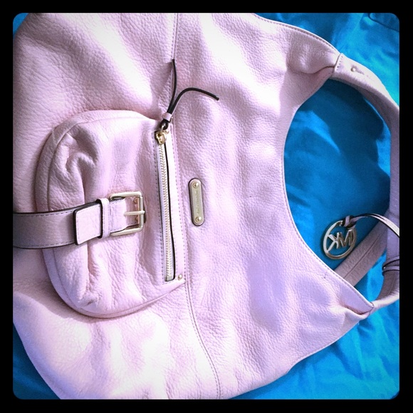 Blush pink purse