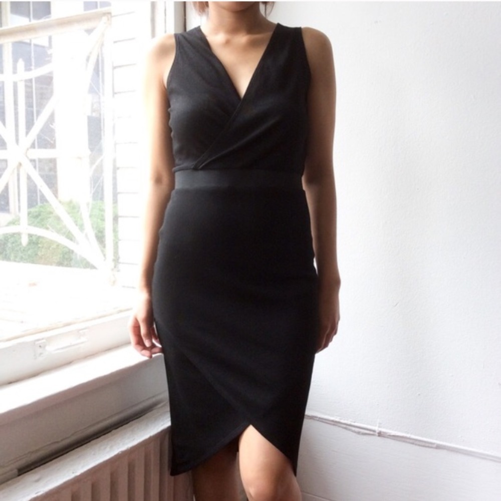 Over lap dress