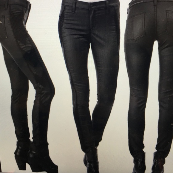 NWT - Rag & Bone Black Raja Shoreditch jeans