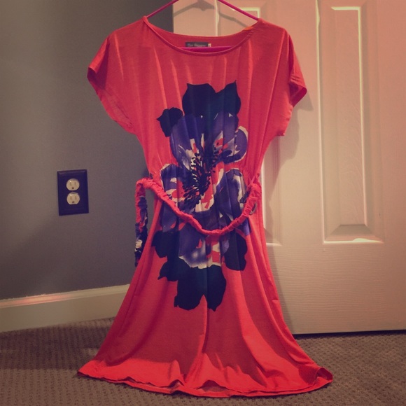 Boutique style flower dress